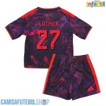 Camisa de time de futebol Bayern Munich Konrad Laimer #27 Replicas 3º Equipamento Infantil 2026-27 Manga Curta (+ Calças curtas)